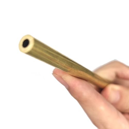Messing-Rundrohr, Messingrohre 2-12 mm x 0,5 mm x 300 mm(7mm) von HIFRQVVC