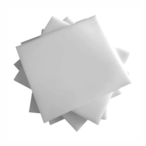 Nylonplatte, Nylon Sheet White 6-15mm Multiple Sizes(10 * 100 * 150Mm 1Pc) von HIFRQVVC