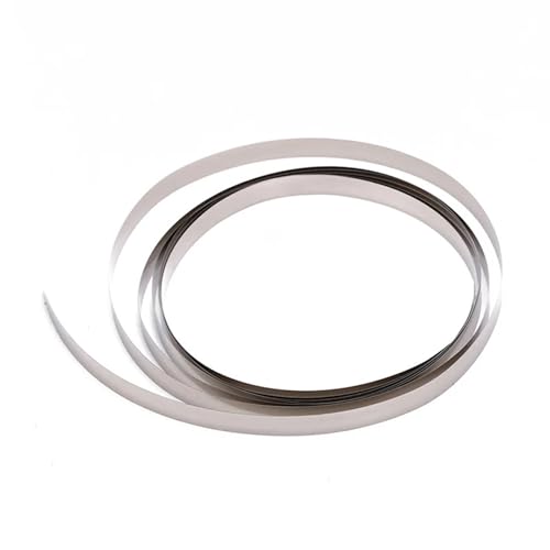 Reines Nickel-Metall, 18650 Batterie Vernickelter Streifen 2M for Punktschweißen Galvanisieren Silber 0,1-0,15 mm x 8 mm(0.1X8mm) von HIFRQVVC