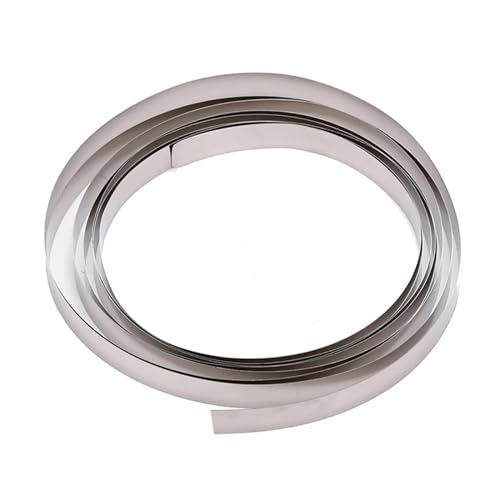 Reines Nickel-Metall, Nickelstreifen for Li 18650 Batterie Punktschweißen Galvanik DIY Silber 0,1-0,15 mm x 8 mm x 2 m(0.1X8mmX2M) von HIFRQVVC