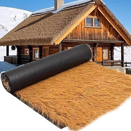 Synthetisches Strohdach, Künstliches Strohdach-Rollenwasserdichtes wartungsfreies 3.2ft breite mehrfache Längen(1 * 12m(3.2 * 39.3ft)) von HIFRQVVC