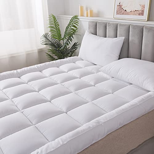 Highliving Matratzenauflage, Polycotton, weiß, Doppelbett Highliving Matratzenauflage, Polycotton, weiß, Doppelbett von HIGH LIVING