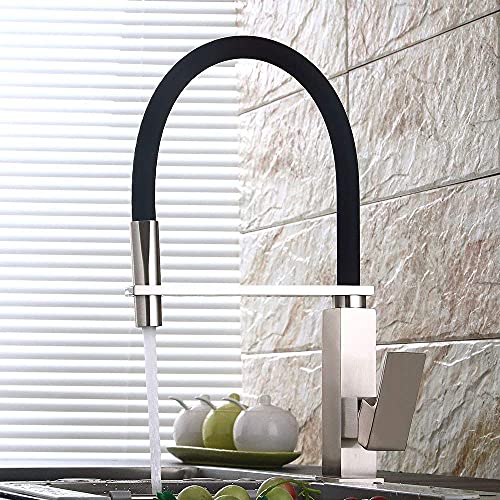 HIGOH Taps Zeichnen Von Küchenarmatur Europäischer Stil Retro Kalthitze Taps Drehen Feder Wasserhahn Ziehen Wasser-Tap HIGOH Taps Zeichnen Von Küchenarmatur Europäischer Stil Retro Kalthitze Taps Drehen Feder Wasserhahn Ziehen Wasser-Tap von HIGOH