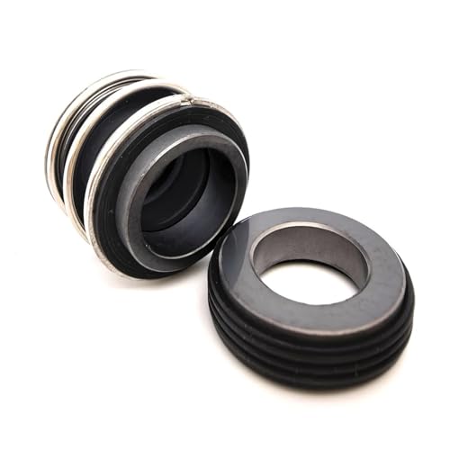 1 Stück MG1-18/G60 Gleitringdichtung mit Gummibalg for Wasserpumpen | 18 mm Wellengröße | G60 Cup 109-18 | MB1-18 kompatibel(SIC-SIC-EPDM) von HIHSYEWYB