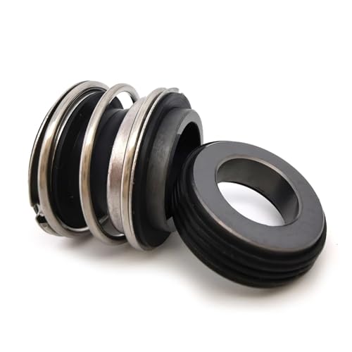 1 Stück MG1-19/G60 Gleitringdichtung mit Gummibalg for Wasserpumpen | 19 mm Wellengröße | G60 Cup 109-19 | MB1-19 kompatibel(CAR-SIC-VIT) von HIHSYEWYB