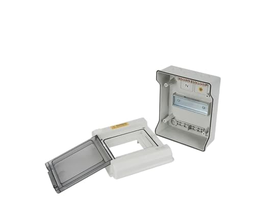 4/6/9/12/18 Wege Einzel-/Doppel-wasserdichte elektrische Verteilungsbox for den Außenbereich Leistungsschalter MCB Stromanschlusskasten aus Kunststoff(Double 12 ways) von HIHSYEWYB