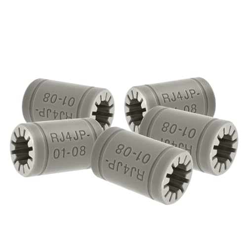 5/10 stücke 3d Drucker Teile Kunststoff RJ4JP-01-08 LM8UU 8mm Linear Ball Baearing Buchse Bush for Anet A8 Prusa i3(10pcs) von HIHSYEWYB