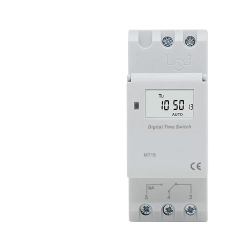 Personalisierung Elektronische Programmierbare Digital Timer Schalter Minimun 1Pcs Anpassbare Wöchentlich 7 Tage Programmierbare Din Schiene(30A 220V) von HIHSYEWYB