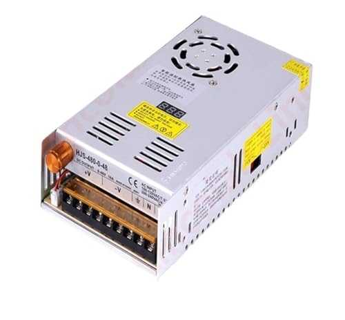 Einstellbares 5V 12V 24V 36V 48V Schaltnetzteil DC 60V 80V 120V 160V 300V, 480W Digitalanzei SMPS Quelltransformator Für Videoüberwachung, Radio(0-48V 10A) von HIHUPTRW
