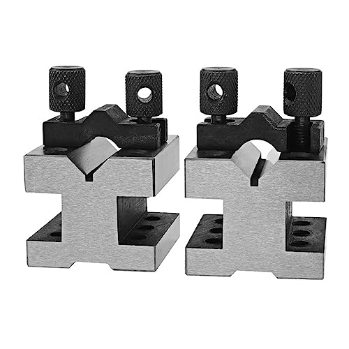 Einstellblöcke, 2-teiliges V-Block-Erdungspaar mit Klemmsatz, präzise abgestimmtes Paar, präzises 35 x 35 x 30 mm 90°-Maschinen-Mehrzweck-Messgerät Holzbearbeitungswerkzeuge Einstellblöcke, 2-teiliges V-Block-Erdungspaar mit Klemmsatz, präzise abgestimmtes Paar, präzises 35 x 35 x 30 mm 90°-Maschinen-Mehrzweck-Messgerät Holzbearbeitungswerkzeuge von HIHUPTRW