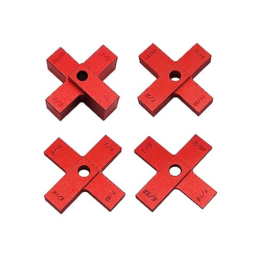 Einstellblöcke, 4er-Pack Setup-Block, Kreuzhöhenmessgerät-Set, Präzisions-Aluminium-Frästisch-Setup-Stangen, 16-Größen-Tischkreissägen-Tiefenmessgerät-Kit Holzbearbeitungswerkzeuge Einstellblöcke, 4er-Pack Setup-Block, Kreuzhöhenmessgerät-Set, Präzisions-Aluminium-Frästisch-Setup-Stangen, 16-Größen-Tischkreissägen-Tiefenmessgerät-Kit Holzbearbeitungswerkzeuge von HIHUPTRW