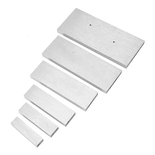 Einstellblöcke, 6 Stück 3/8 Zoll-2-1/4 Zoll verstellbarer Parallelblocksatz, Präzisionsstahl-Parallel, L2-Messgeräte zur Überprüfung der Abmessungen von Schlitzen und Löchern Holzbearbeitungswerkzeuge Einstellblöcke, 6 Stück 3/8 Zoll-2-1/4 Zoll verstellbarer Parallelblocksatz, Präzisionsstahl-Parallel, L2-Messgeräte zur Überprüfung der Abmessungen von Schlitzen und Löchern Holzbearbeitungswerkzeuge von HIHUPTRW