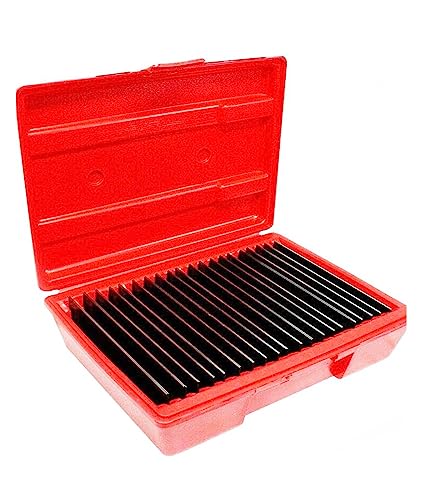 Einstellblöcke, Maschinist-Parallelblöcke, 40-teiliges Set, 1/32 Zoll breit x 6 Zoll lang, gerade Kantenblöcke von ½ Zoll bis 1-11/16 Zoll Holzbearbeitungswerkzeuge Einstellblöcke, Maschinist-Parallelblöcke, 40-teiliges Set, 1/32 Zoll breit x 6 Zoll lang, gerade Kantenblöcke von ½ Zoll bis 1-11/16 Zoll Holzbearbeitungswerkzeuge von HIHUPTRW