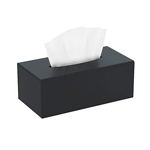 HIIMIEI Kosmetiktücherbox, 25.0×13.0×9.0 cm Acryl Taschentuchbox | Tissue Box mit Magnetabdeckung für Esszimmer Badezimmer Schlafzimmer Auto Büro - Mattschwarz HIIMIEI Kosmetiktücherbox, 25.0×13.0×9.0 cm Acryl Taschentuchbox | Tissue Box mit Magnetabdeckung für Esszimmer Badezimmer Schlafzimmer Auto Büro - Mattschwarz von HIIMIEI