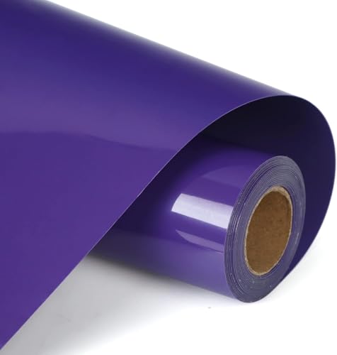 HIKENRI Plotterfolie Textil,Vinylfolie Plotter Violett 30.5×305cm Plotterfolie Vinyl Selbstklebend Adhesive Vinyl Flexfolie Violett,Vinylfolie für DIY Kleidungsstücke,Taschen,Plotter,Basteln HIKENRI Plotterfolie Textil,Vinylfolie Plotter Violett 30.5×305cm Plotterfolie Vinyl Selbstklebend Adhesive Vinyl Flexfolie Violett,Vinylfolie für DIY Kleidungsstücke,Taschen,Plotter,Basteln von HIKENRI