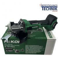 18V Akku Winkelschleifer G1813DA ø 125mm 750W Basic im Karton-G1813DVE - Hikoki von HIKOKI