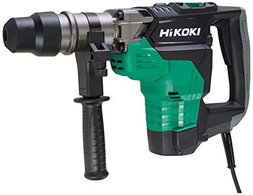 HiKOKI Bohr- & Meißelhammer DH40MC (1100W, 7.1 J, 40 mm Bohrleistung in Beton, SDS-max-Werkzeugaufnahme, Überlast-Rutschkupplung, Zubehör, im Transportkoffer) von HIKOKI