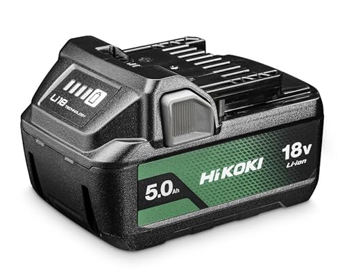 HiKOKI Akku BSL1850MA (18V, 5.0 Ah, Li-Ion, 4-Stufen-LED Ladestandskontrolle) von HIKOKI