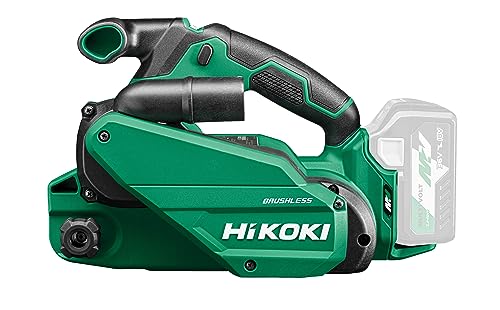 HiKOKI Akku Bandschleifer SB3608DA (18V, Schleiffläche (Breite): 76 mm, Bandlänge: 533 mm, Bandgeschwindigkeit: 122-450 m/min, Brushless, Zubehör) von HIKOKI