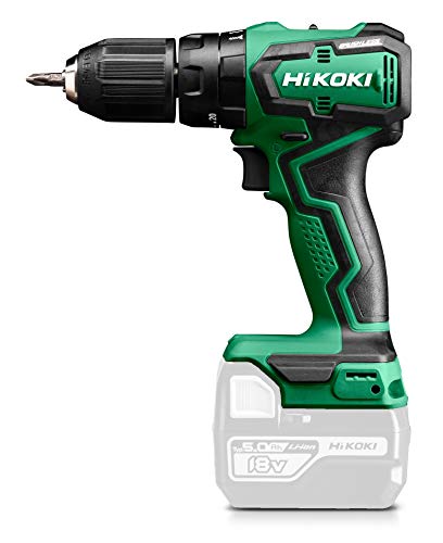 HiKOKI Akku-Schlagbohrschrauber (18V, Li-Ion, Brushless, 55 Nm, LED, Regelelektronik, ohne Akku und Ladegerät) von HIKOKI