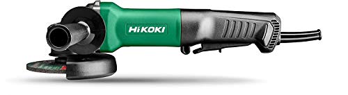 HIKOKI G13SE3 Winkelschleifer Durchmesser 125mm mit Paddleschalter und Wiederanlaufschutz, 1400W, 230V, Stahlfarben von HIKOKI