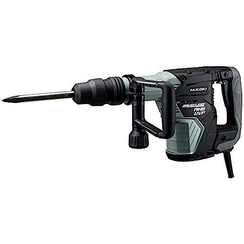 HiKOKI Meißelhammer H45MEY (1150W, 10.2 J, Brushless, SDS-max-Werkzeugaufnahme, Antivibrationssytem, Zubehör, Koffer) von HIKOKI