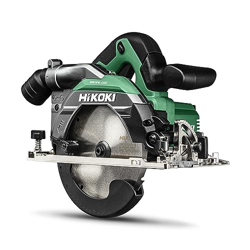 HiKOKI Kreissäge C6MEY (240V, 1050Watt, Brushless, Sägeblatt Ø: 165mm, 66mm Schnitttiefe, mit Bremse, Zubehör im Karton) von HIKOKI