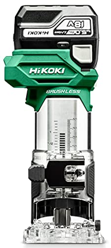 HIKOKI Akku Kantenfräse, M1808DA, (im HSC III) (5,0Ah) 18V von HIKOKI