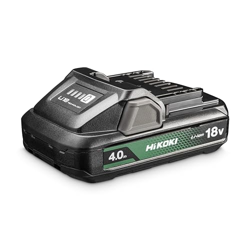 HiKOKI Akku BSL1840M (18V 4.0 Ah Akku, Li-Ion, 4-Stufen-LED Ladestandskontrolle) von HIKOKI
