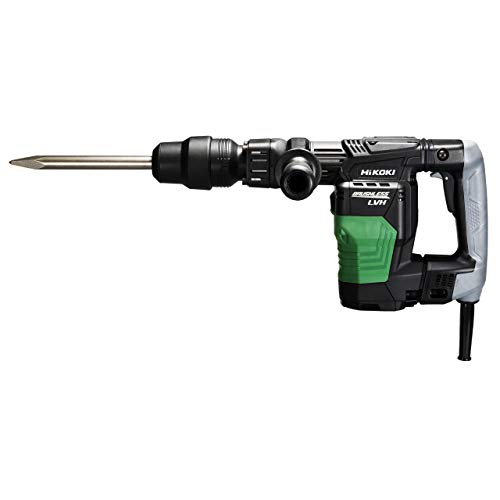 HiKOKI Meißelhammer H41ME (1050W, 6.8 J, SDS-max-Werkzeugaufnahme, Brushless, Antivibrationshandgriff, Zubehör, Koffer) von HIKOKI