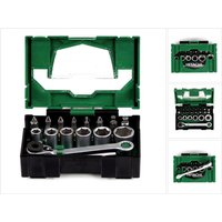 Schrauber Bit-und Ratschen-Set Hikoki 40030020 (24 stücke) von HIKOKI