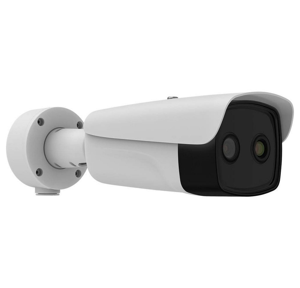 HIKVISION Wärmebildkamera DS-2TD2637B-10/P Profesionelle Überwachungskamera + Wärmebild Kamera, mit Temperaturüberwachung 2688 x 1520 Pixel, BI Spekral Thermal, mit Branderkennung, LAN IP, Überwachungskamera Wla außen innen Außenbereich Kamera Überwachung von HIKVISION