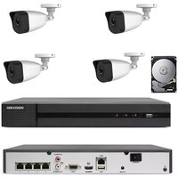 Kit Hikvision poe 4 kanal nvr 2 mpx H265 cloud ip videoüberwachung hd 2 tb von HIKVISION