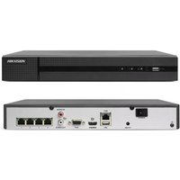 Nvr 4 kanäle Hikvision HWN-4104MH-4P 4K 8MPX onvif poe H.265+ cloud P2P von HIKVISION