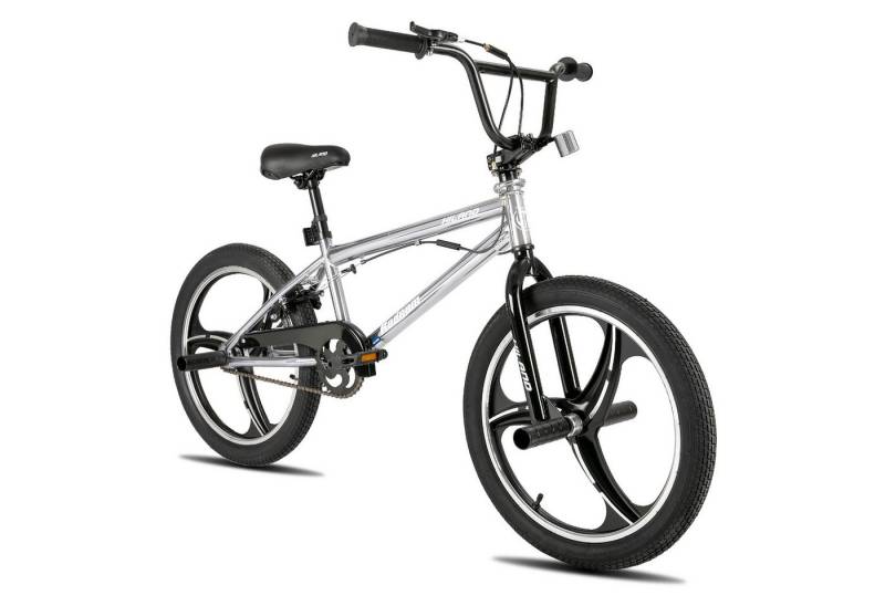 HILAND BMX-Rad 20 Inch 3 Spoke Kids BMX Bike for Boys Girls Ages 5-12, 360 Degree Rotor Freestyle, 4 Pegs Single Speed von HILAND