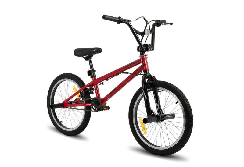HILAND Kinderfahrrad Redeem 20 Zoll 3 Multiple Speichen BMX für Jungen ab 7-10 Jahre, 1 Gang, Reflektorplatte, Single Speed, 4 Pegs HILAND Kinderfahrrad Redeem 20 Zoll 3 Multiple Speichen BMX für Jungen ab 7-10 Jahre, 1 Gang, Reflektorplatte, Single Speed, 4 Pegs von HILAND