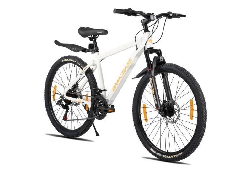 HILAND Mountainbike 26 27,5 Zoll Geländefähiges Fahrrad für Männer und Frauen, Aluminiumrahmen, 21-Gang, mechanischen Scheibenbremsen und Federgabel HILAND Mountainbike 26 27,5 Zoll Geländefähiges Fahrrad für Männer und Frauen, Aluminiumrahmen, 21-Gang, mechanischen Scheibenbremsen und Federgabel von HILAND