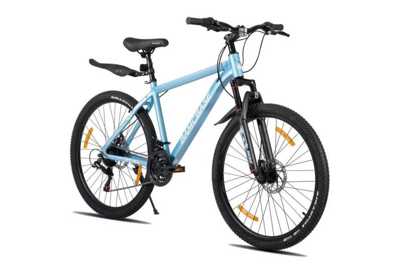 HILAND Mountainbike 26 27,5 Zoll Geländefähiges Fahrrad für Männer und Frauen, Aluminiumrahmen, 21-Gang, mechanischen Scheibenbremsen und Federgabel HILAND Mountainbike 26 27,5 Zoll Geländefähiges Fahrrad für Männer und Frauen, Aluminiumrahmen, 21-Gang, mechanischen Scheibenbremsen und Federgabel von HILAND