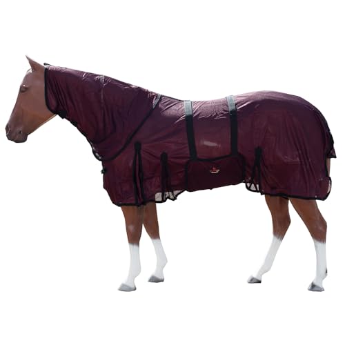 HILASON Fliegendecke für Pferde, Sommer, Frühling, UV-Schutz, Netz, Käfer, Moskito, Fliegendecke für Pferde | Moskito Horse Fliegenblatt HILASON Fliegendecke für Pferde, Sommer, Frühling, UV-Schutz, Netz, Käfer, Moskito, Fliegendecke für Pferde | Moskito Horse Fliegenblatt von HILASON