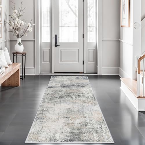 Vorleger, 7,6 x 15,2 cm, waschbar, für Flur, Schlafzimmer, Küche, neutral, abstrakt, Wohnzimmer, niedriger Flor, schmutzabweisend, weicher, dünner Bodenteppich, Innenbereich, moderne Wohnkultur, 7,6 x Vorleger, 7,6 x 15,2 cm, waschbar, für Flur, Schlafzimmer, Küche, neutral, abstrakt, Wohnzimmer, niedriger Flor, schmutzabweisend, weicher, dünner Bodenteppich, Innenbereich, moderne Wohnkultur, 7,6 x von HILORUUG
