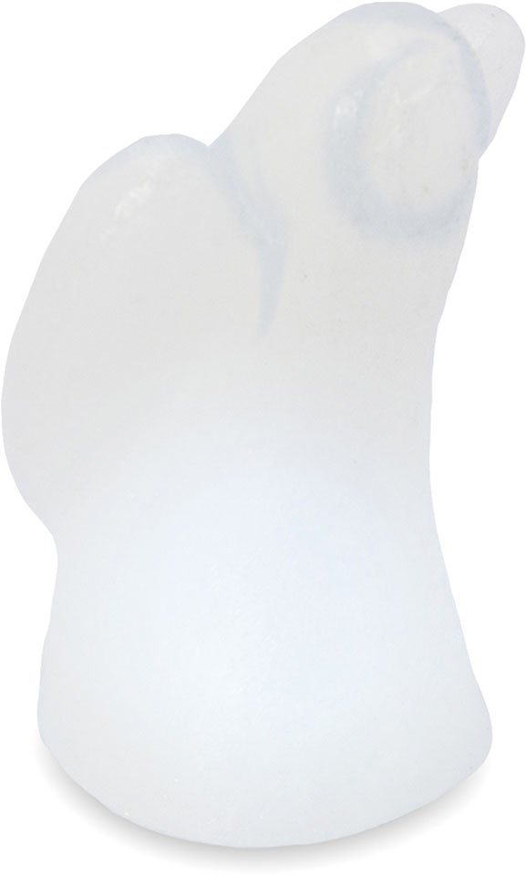 HIMALAYA SALT DREAMS Salzkristall-Tischlampe Engel, LED wechselbar, Warmweiß, Handgefertigt aus Salzkristall - jeder Stein ein Unikat, H: ca.13 cm von HIMALAYA SALT DREAMS