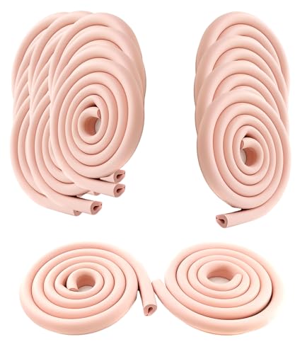 HIMRY® 40 Meter U-förmige Glastisch Kantenschutz, Tisch Möbel Kanten Schwamm Kissen Stoßschutz, Baby-Sicherheits-Tabellen-Schreibtisch Anti-Kollision Streifen (20x2M) Pink KXD7003 Pink von HIMRY