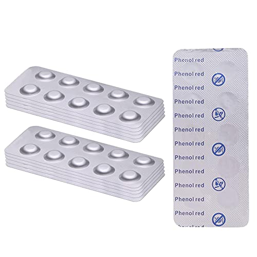 100 Stück Pool-Tester mit 100 Testtabletten für pH-Wert, Wasserqualität, Test-Set, Wasseranalyse, Pool, Spa, , Zubehör 100 Stück Pool-Tester mit 100 Testtabletten für pH-Wert, Wasserqualität, Test-Set, Wasseranalyse, Pool, Spa, , Zubehör von HINAA