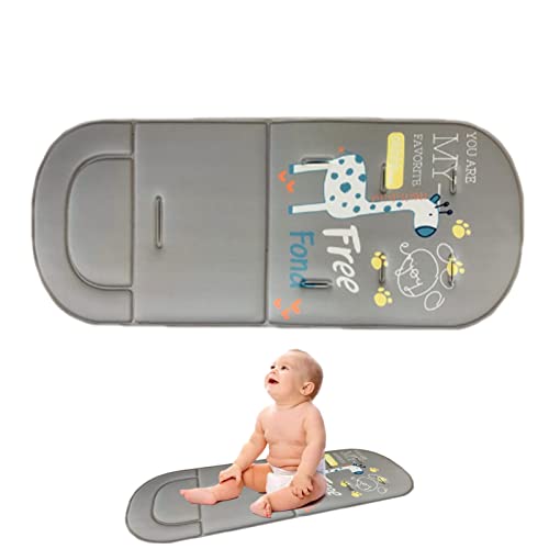 HINAA Kinderwagenauflage | Atmungsaktive Kinderwagenmatte - Autositz-Trolley-Sitzkissenmatte, niedliche Cartoon-Muster, leicht zu entfernen und zu waschen von HINAA