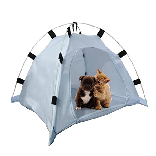 HINAA Pop-Up-Strand-Sonnenzelt, Mini-Sonnenschutz, Gesichtsschutz, Zelt für persönlichen Sonnenschutz für Kinder drinnen und draußen, abnehmbares und waschbares Haustierbett von HINAA