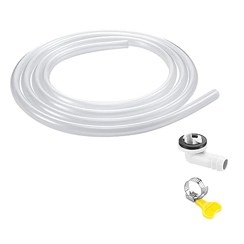 100/200/300 cm Ablaufschlauch, Winkelverschraubung, Fenster-Kits für Fenster, Kondit, Luft, Außengerät, Rohr von HINAYOSAN