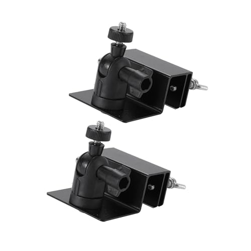 2/4 Stück Mehrzweck-Solar-Panel-Dachrinnenhalterungs-Clip, Aluminiumlegierung, tragbares Design zur Verbesserung der Sonneneinstrahlung, ohne Bohren, Solarhalterung von HINAYOSAN