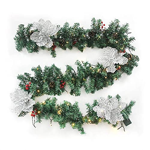 2,7m 2,7m Weihnachten LED Rattan Girlande Rote Beeren Blume Dekorative Licht Weihnachten Rattan 2,7m 2,7m Weihnachten LED Rattan Girlande Rote Beeren Blume Dekorative Licht Weihnachten Rattan von HINAYOSAN