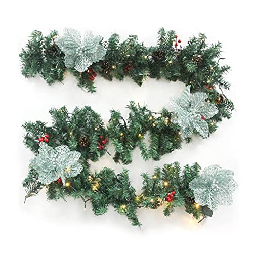 2,7m 2,7m Weihnachten LED Rattan Girlande Rote Beeren Blume Dekorative Licht Weihnachten Rattan 2,7m 2,7m Weihnachten LED Rattan Girlande Rote Beeren Blume Dekorative Licht Weihnachten Rattan von HINAYOSAN