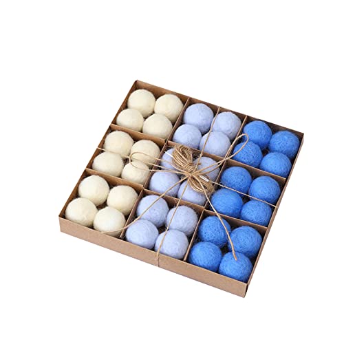 36 Filzkugeln Weihnachten für Girlanden Kamine Banner Geburtstag Hochzeit Dekorationen für Girlande 36 Filzkugeln Weihnachten für Girlanden Kamine Banner Geburtstag Hochzeit Dekorationen für Girlande von HINAYOSAN